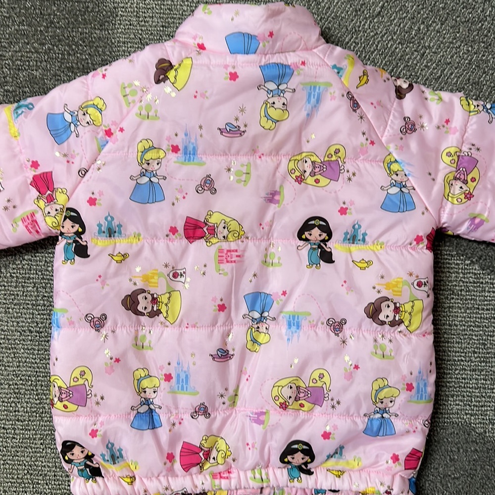 NEW Disney Princess Jacket Girls 4 NWOT - Picture 3 of 3